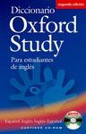 DICCIONARIO OXFORD STUDY PARA ESTUDIANTES DE INGLÉS: ESPAÑOL-INGLÉS/INGLÉS-ESPAÑ