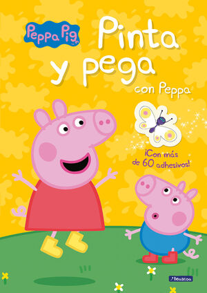 PEPPA PIG. PINTA Y PEGA CON PEPPA