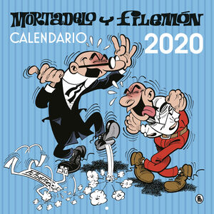 CALENDARIO DE PARED MORTADELO Y FILEMÓN 2020