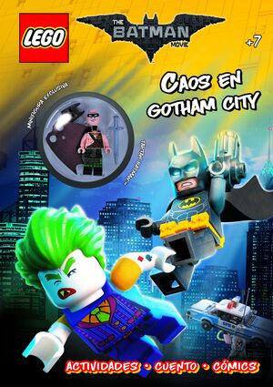 LEGO BATMAN.CAOS EN GOTHAM CITY.INCLUYE FIGURITA L