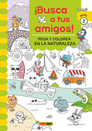 BUSCA ATUS AMIGOS EN LA NATURALEZA- PEGA Y COLOREA