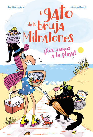 GATO DE LA BRUJA MILRATONES NOS VAMOS A LA PLAYA!, EL