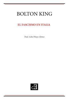 EL FASCISMO EN ITALIA