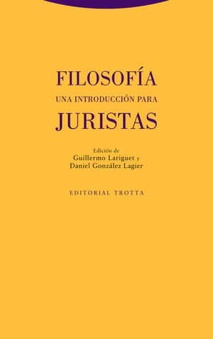 FILOSOFÍA. UNA INTRODUCCIÓN PARA JURISTAS