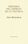 HISTORIA DEL ESPÍRITU DE LA TÉCNICA