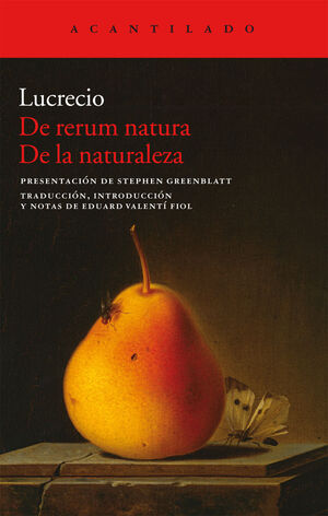 DE RERUM NATURA DE LA NATURALEZA