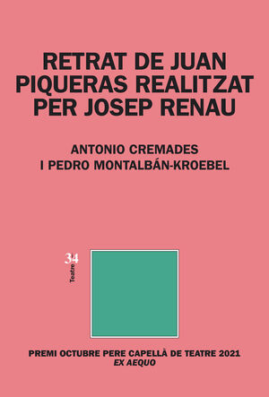 RETRAT DE JUAN PIQUERAS REALITZAT PER JOSEP RENAU