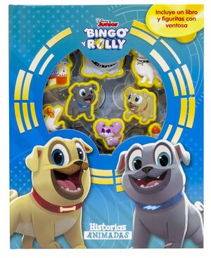 Bingo Y Rolly Historias Animadas Incluye Un Libro Y Figuritas Con Ventosa Disney Libreria Viridiana