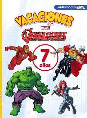 CUADERNO VACACIONES MARVEL 7 A?OS