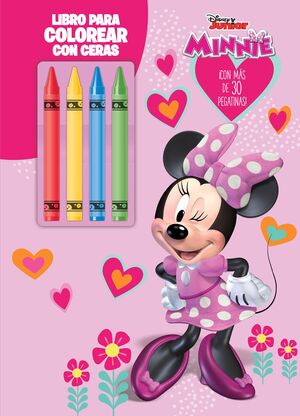 MINNIE. LIBRO PARA COLOREAR CON CERAS 2