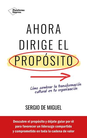 AHORA DIRIGE EL PROPÓSITO