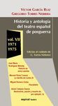 HISTORIA Y ANTOLOGÍA DEL TEATRO ESPAÑOL DE POSGUERRA (1971-1975). VOL. VII