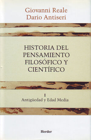 HISTORIA DEL PENSAMIENTO FILOSOFICO Y CIENTIFICO T