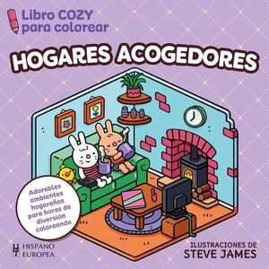 HOGARES ACOGEDORES. LIBRO COLOREAR
