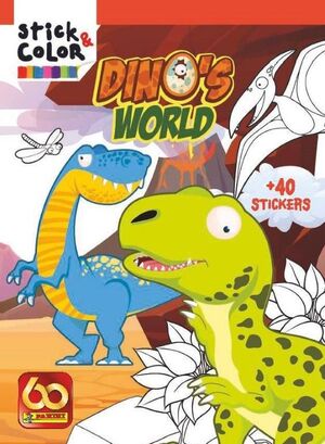 STICK&COLOR DINOS WORLD