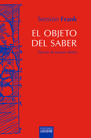 EL OBJETO DEL SABER