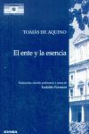 EL ENTE Y LA ESENCIA
