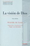 LA VISIÓN DE DIOS
