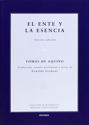 EL ENTE Y LA ESENCIA