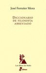 DICCIONARIO DE FILOSOFÍA ABREVIADO