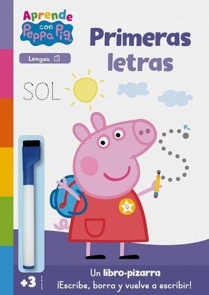 PEPPA PIG LIBRO PIZARRA. PRIMERAS LETRAS