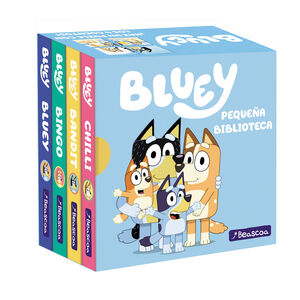 BLUEY BIBLIOTECA. PEQUEÑA BIBLIOTECA