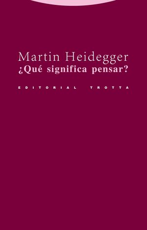 QUE SIGNIFICA PENSAR 2ªED