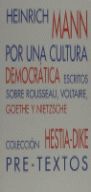 POR UNA CULTURA DEMOCRATICA