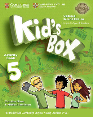 KID'S BOX LEVEL 5 ACTIVITY BOOK WITH CD ROM AND MY HOME BOOKLET UPDATED ENGLISH