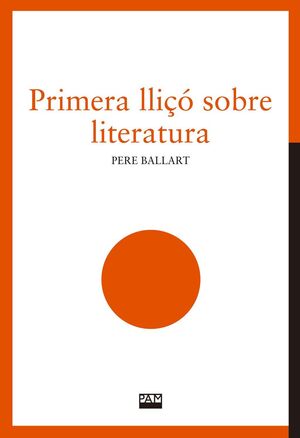 PRIMERA LLIVO SOBRE LITERATURA