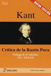 KANT - CRITICA DE LA RAZON PURA