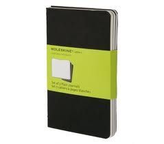 LIBRETAS CAHIER NEGRAS P LISA (SET DE 3)
