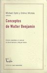 CONCEPTOS DE WALTER BENJAMIN