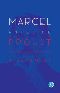 MARCEL ANTES DE PROUST