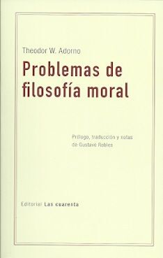 PROBLEMAS DE FILOSOFIA MORAL