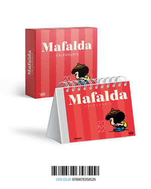 CALENDARIO 2022 MAFALDA CAJA- ROJO