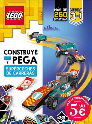 CONSTRUYE Y PEGA:SUPERCOCHES DE CARRERAS